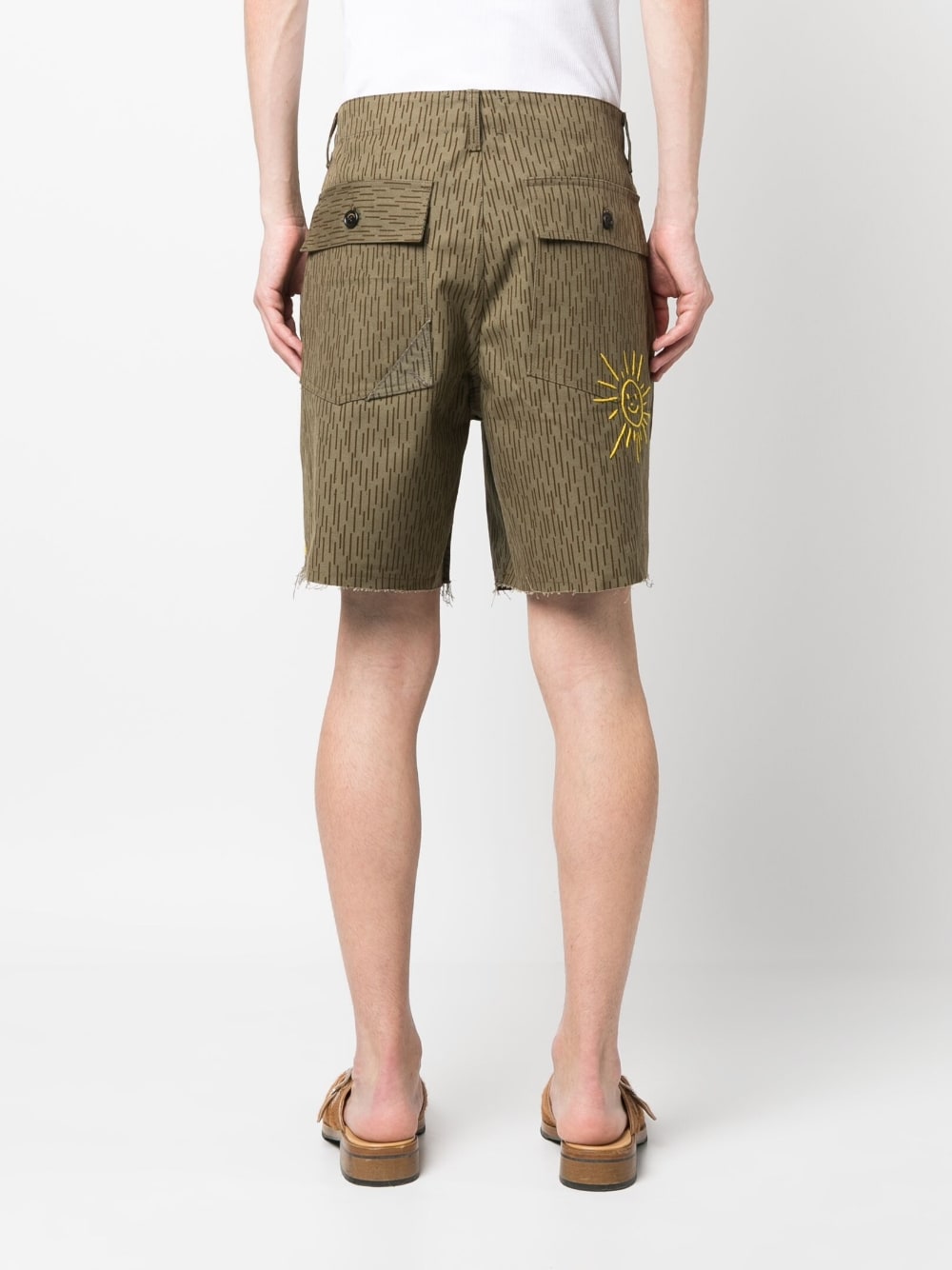 President's President'S Camouflage print shorts