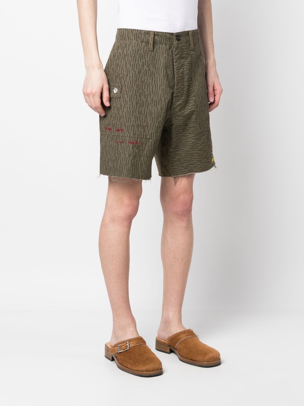 President's President'S Camouflage print shorts