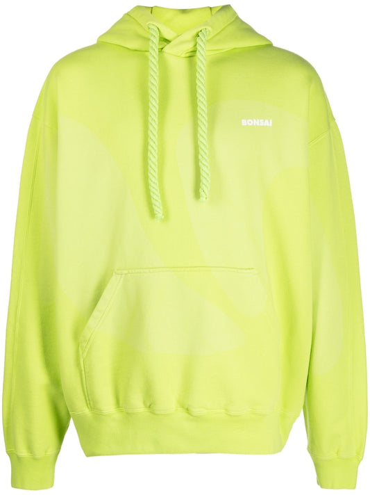 Bonsai Bonsai Printed cotton hoodie