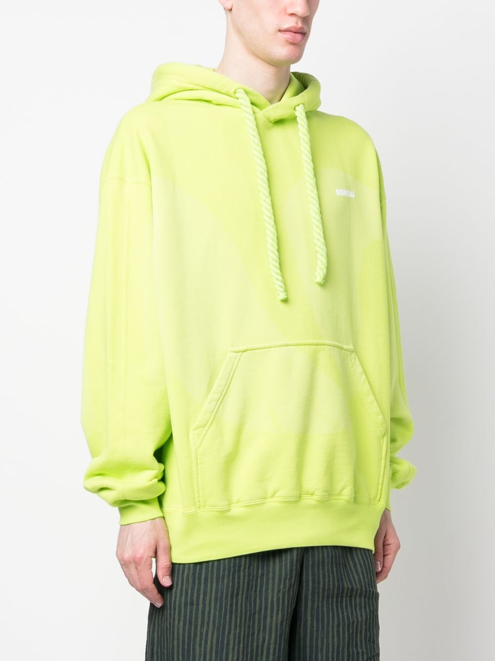 Bonsai Bonsai Printed cotton hoodie