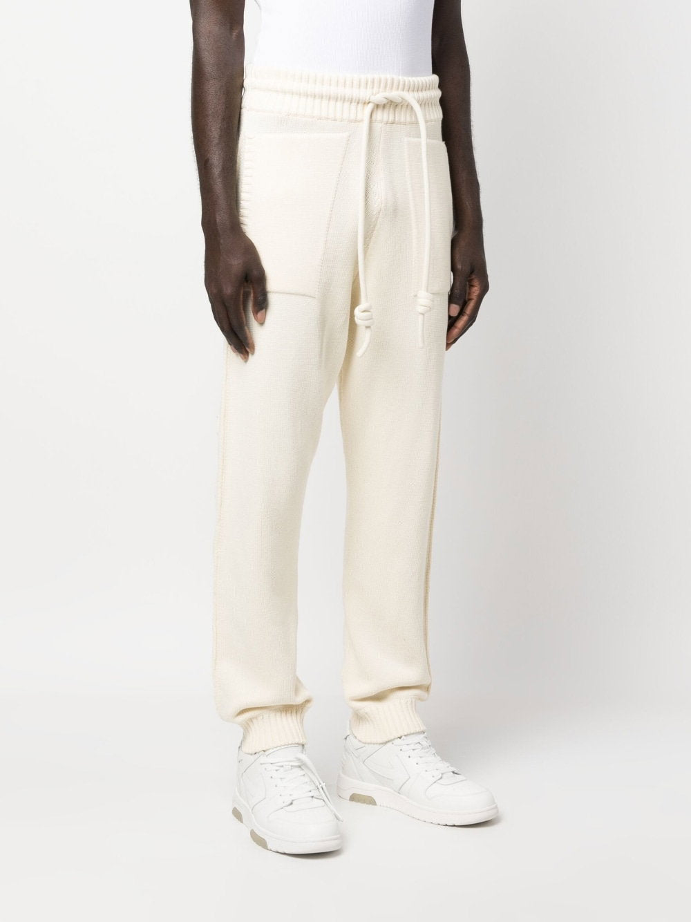 بنطال رياضي Off White Diag-stripe المحبوك