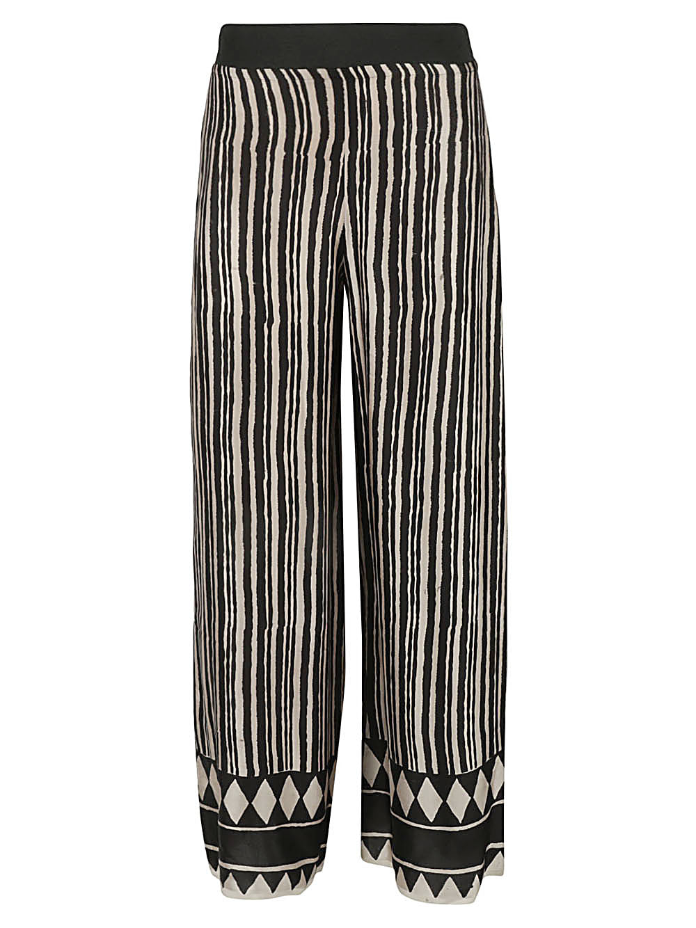 Obidi Obidi Striped silk trousers