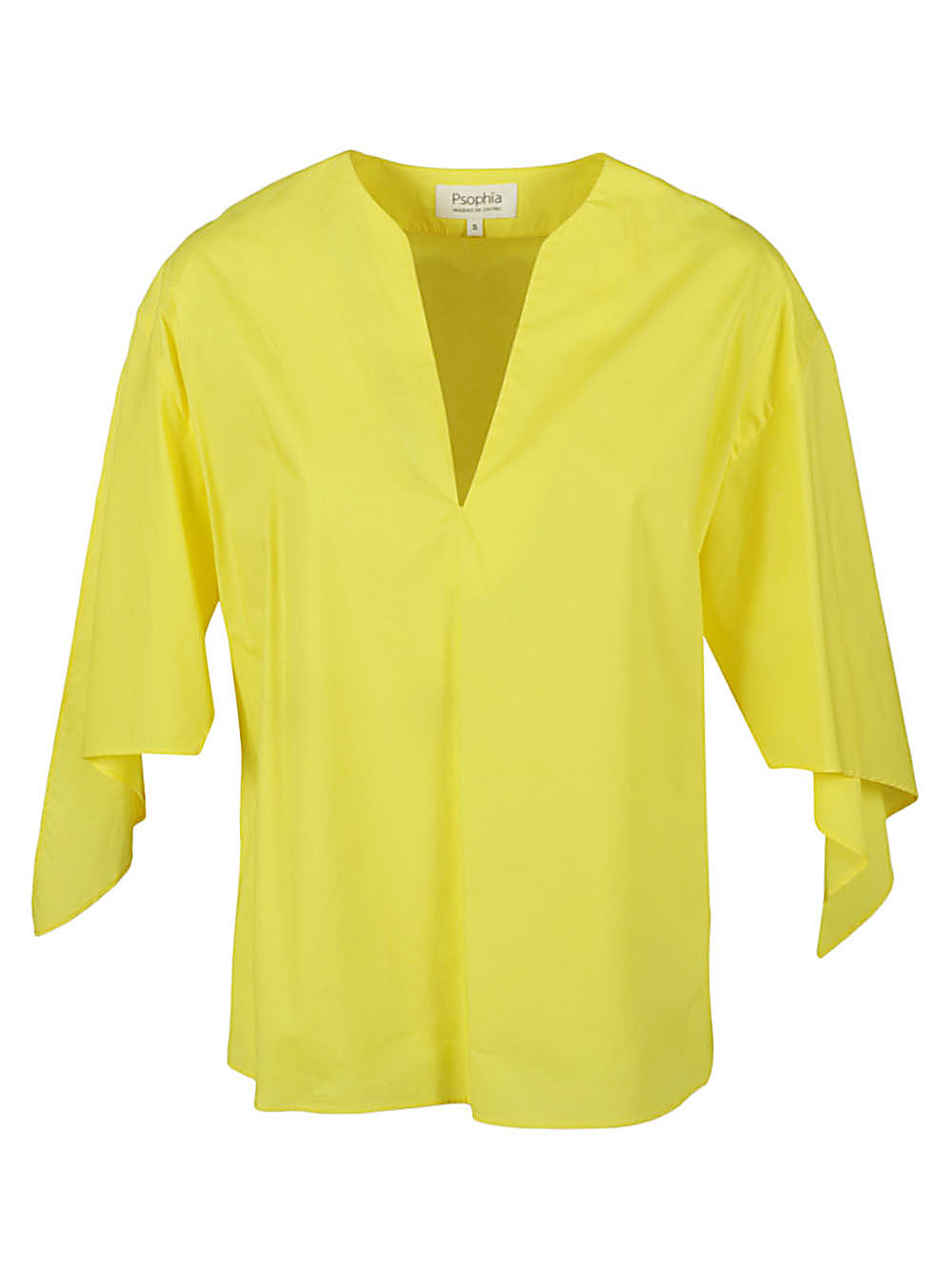 Psophia Psophia Cotton v-neck top