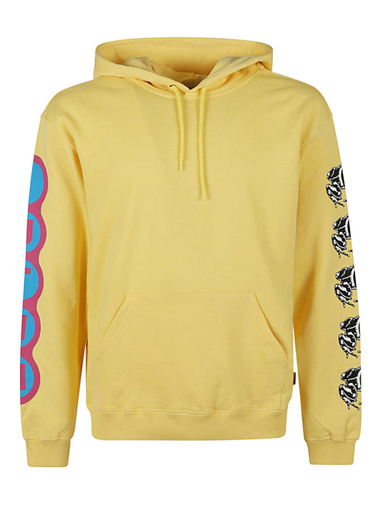 Iuter Iuter Printed cotton hoodie