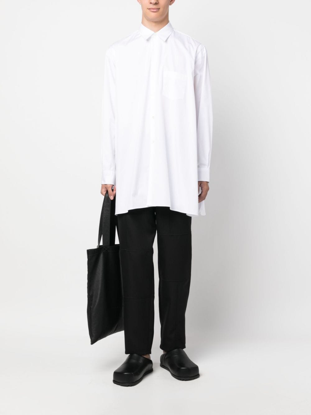 Comme Des Garcons Comme Des Garcons Shirt with side slit