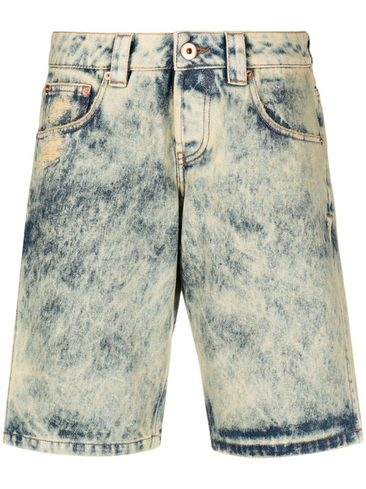 Vaquera Vaquera Denim split shorts