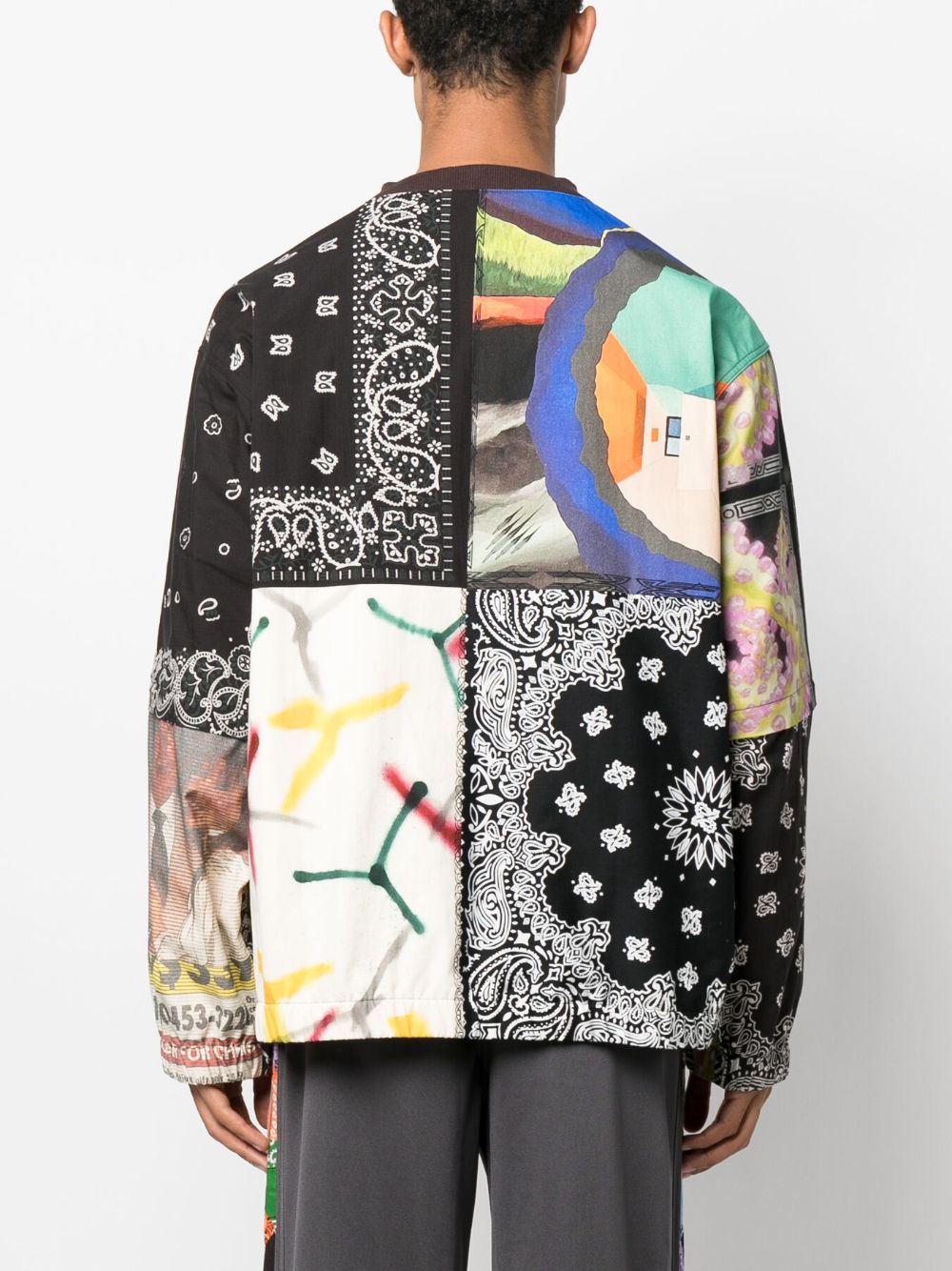 Childern Of The Discordance Childern Of The Discordance Printed bandana sweatshirt