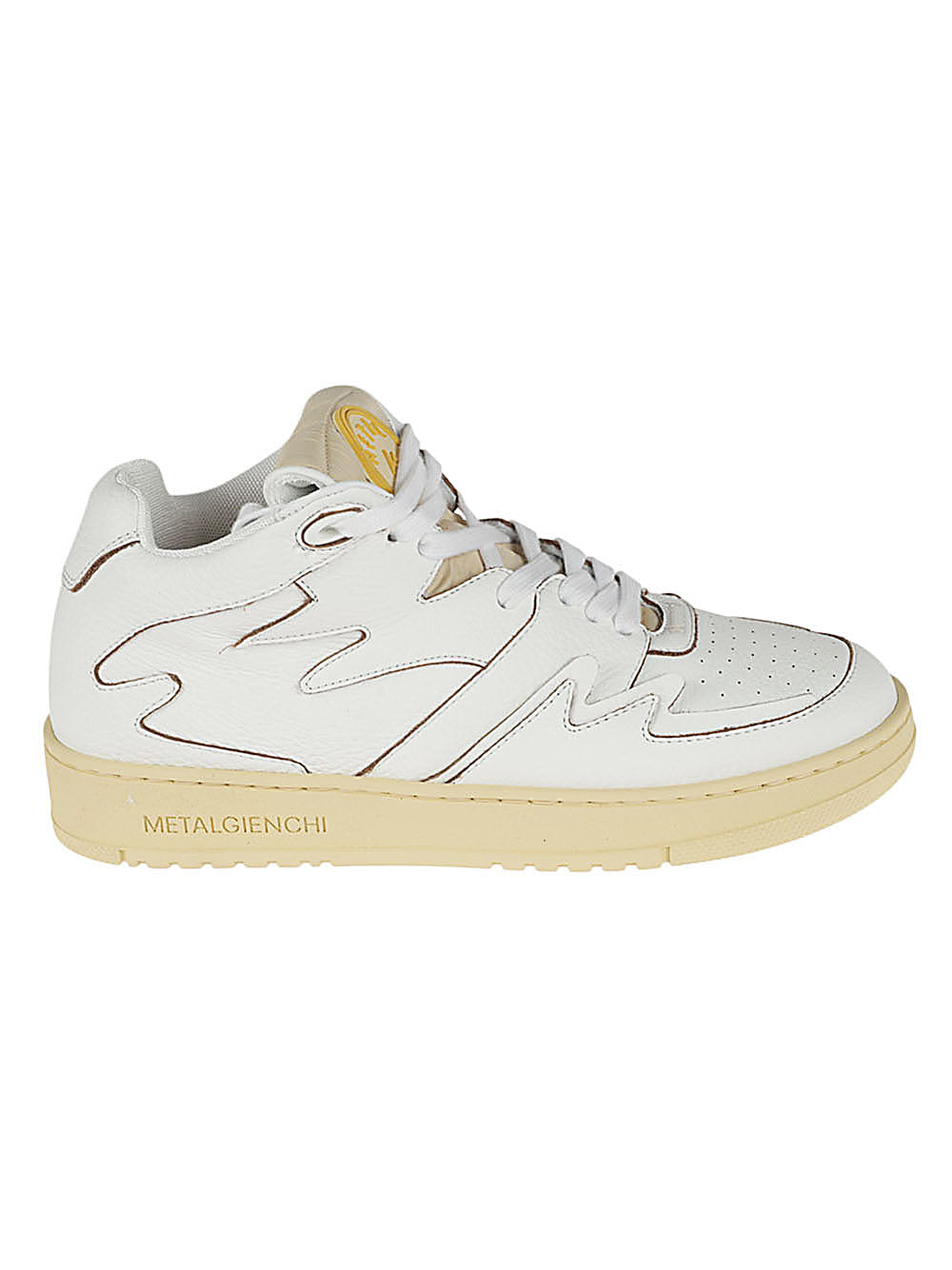 Metalgienchi Metalgienchi Neon leather sneakers