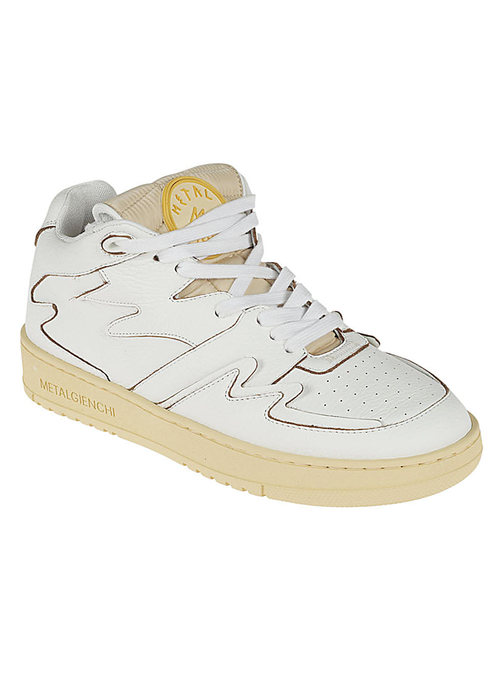 Metalgienchi Metalgienchi Neon leather sneakers
