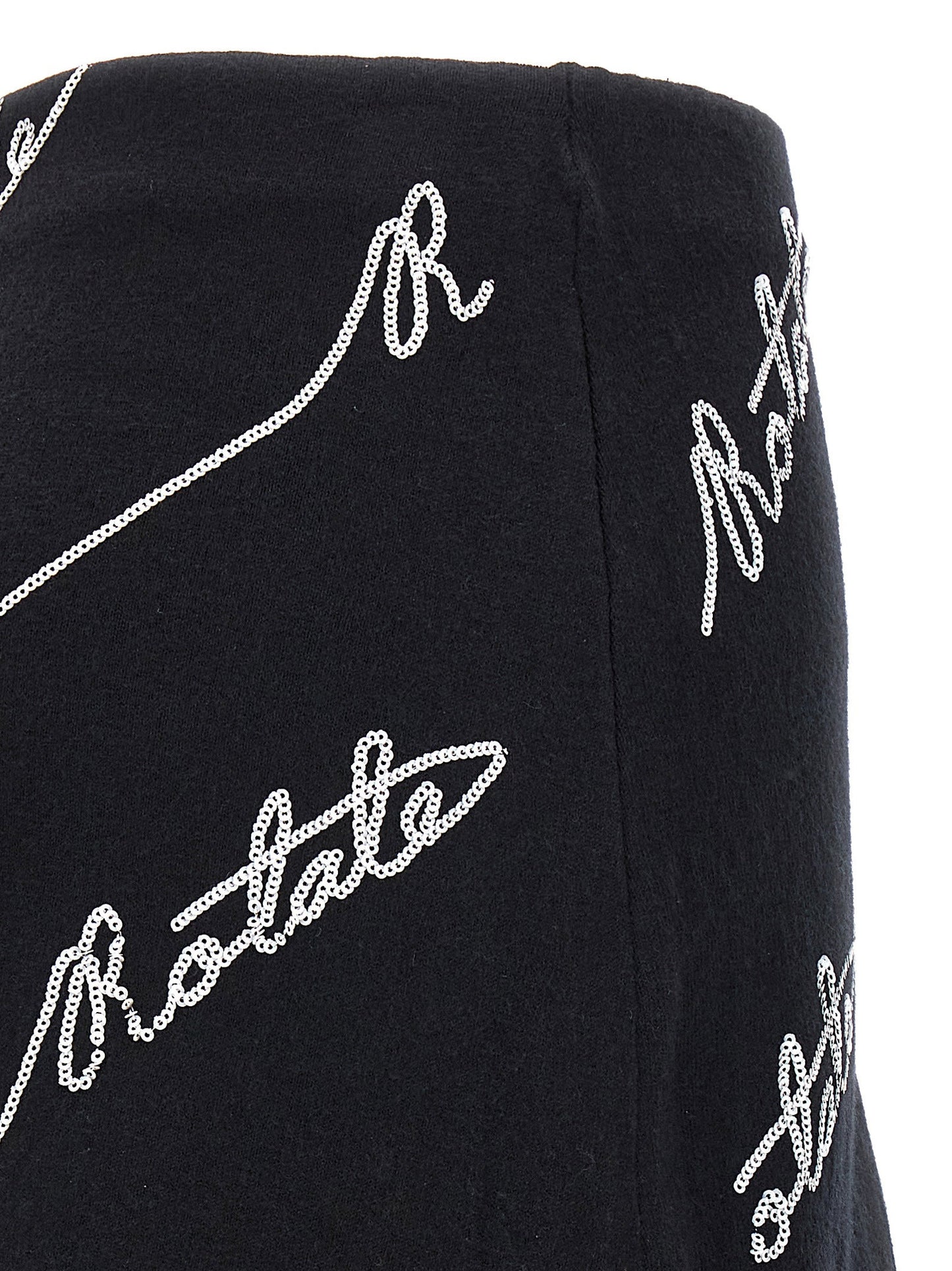 Rotate Birger Christensen Skort Sequin Logo Mini