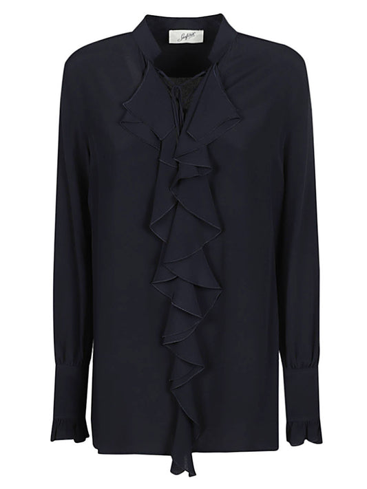 Seafarer Seafarer Milly ruched shirt