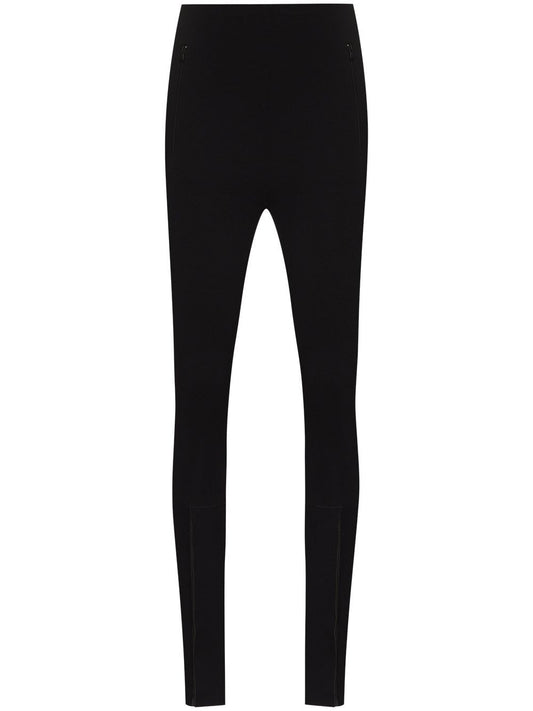 032C Front zip leggings