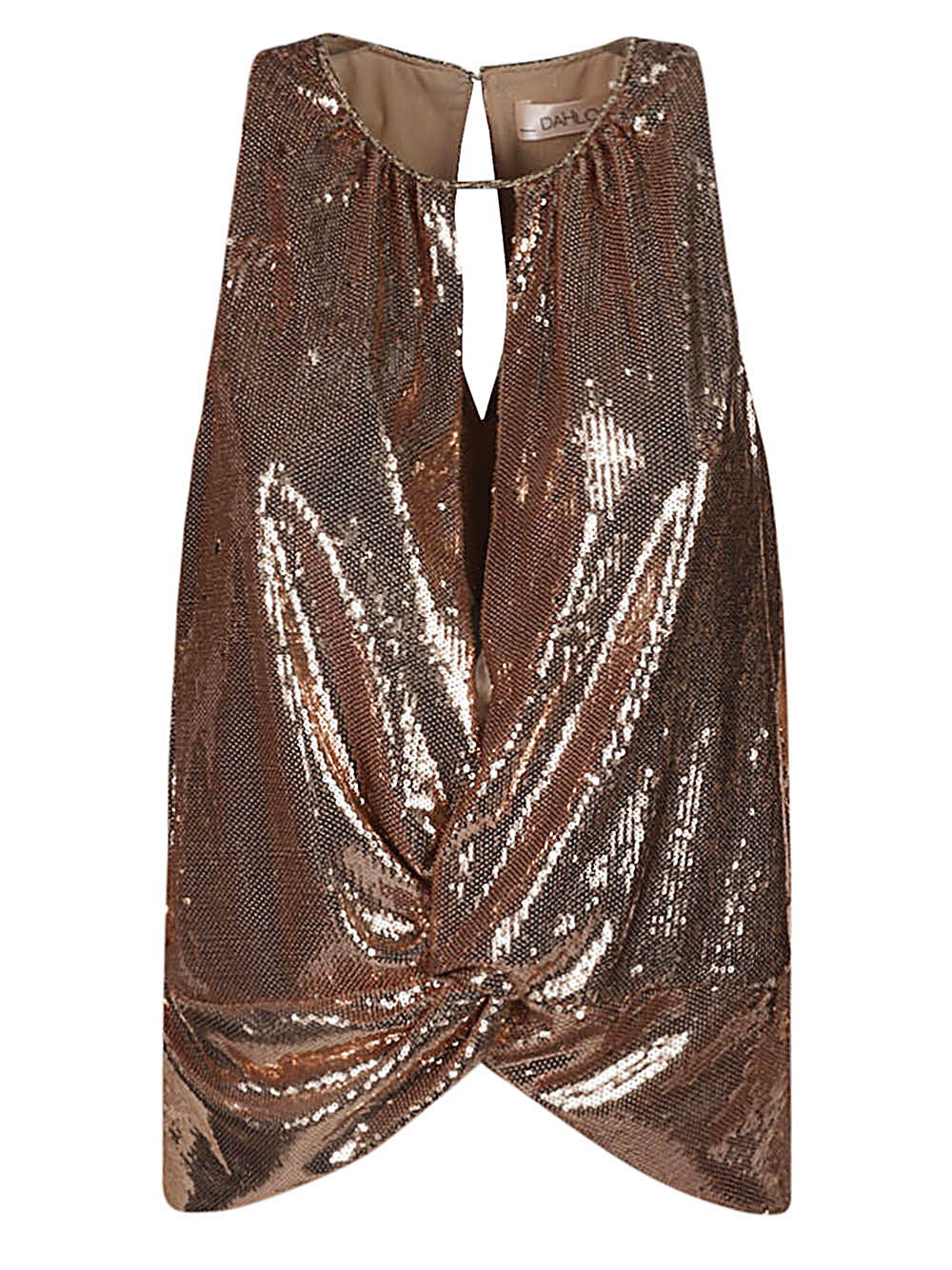 Dahlo Dahlo Sequin cropped top