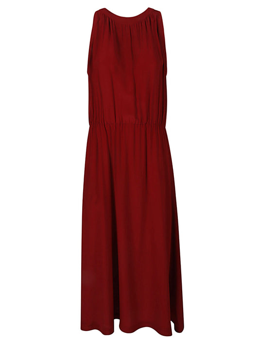 Crida Crida Silk midi dress