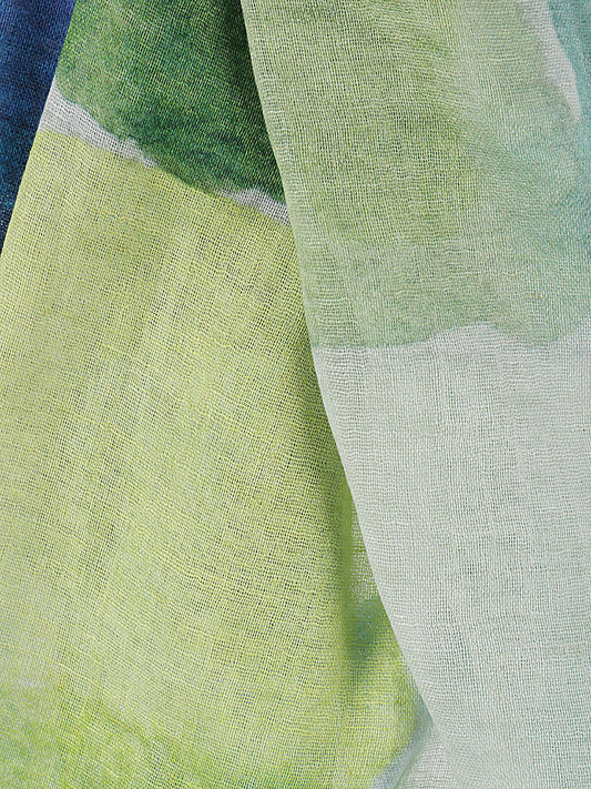 Patachouli Cotton blend stole