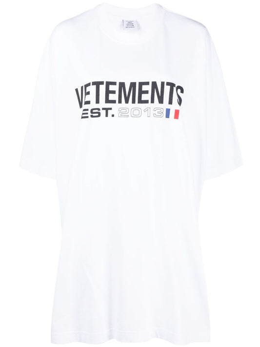 Vetements Logo cotton t-shirt