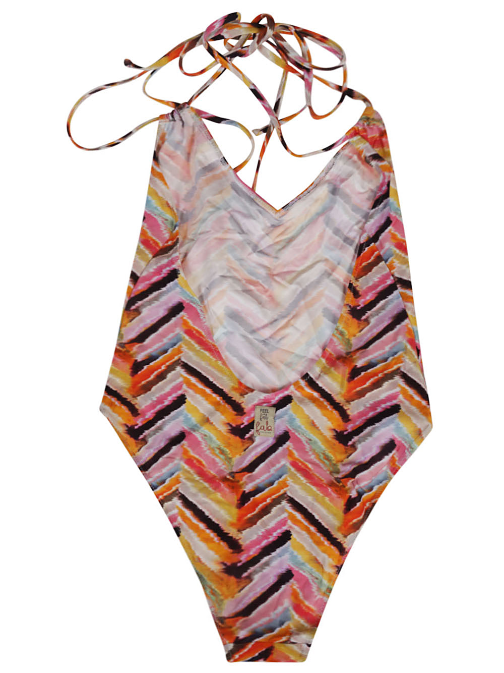 Feel Me Fab Feel Me Fab Varadero printed one-piece swimsuit