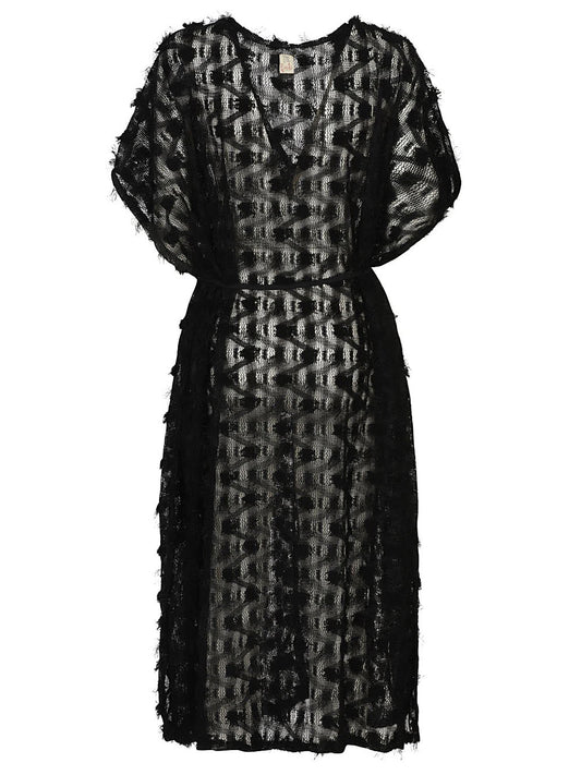 Feel Me Fab Lampedusa crochet long dress