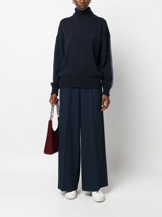 Alysi Mohair wool turtleneck sweater