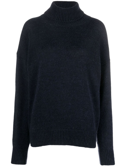Alysi Mohair wool turtleneck sweater