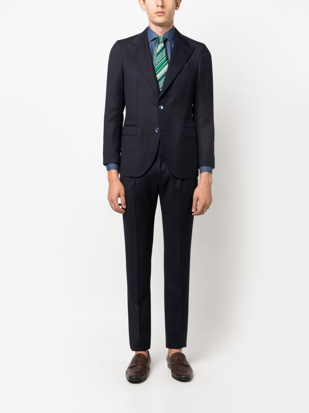 Finamore 1925 Napoli Finamore 1925 Napoli Regular fit denim shirt