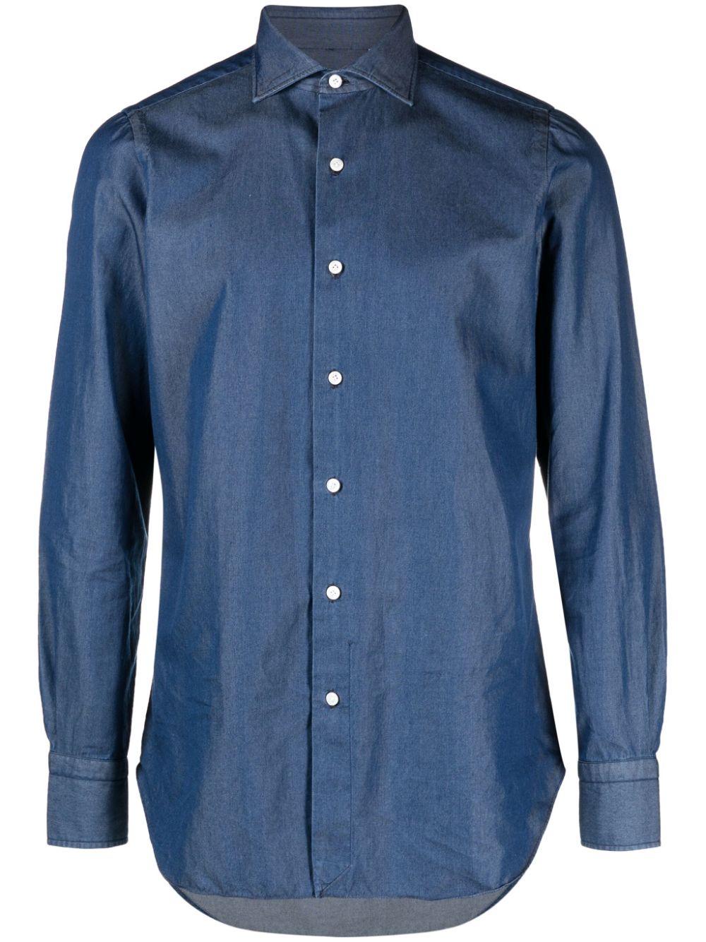 Finamore 1925 Napoli Finamore 1925 Napoli Regular fit denim shirt