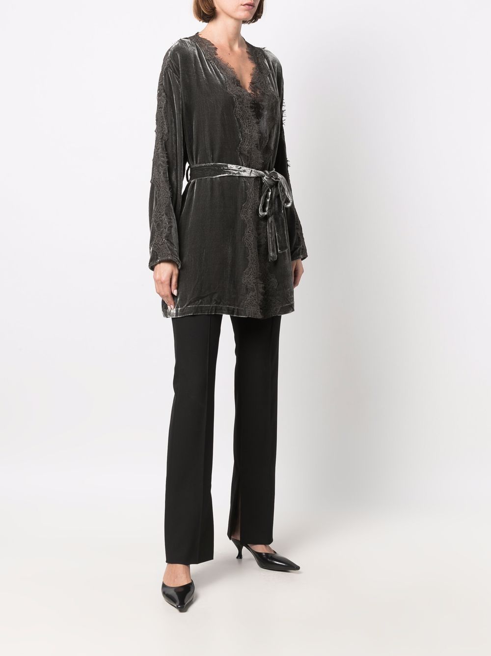 Gold Hawk Gold Hawk Velvet long duster