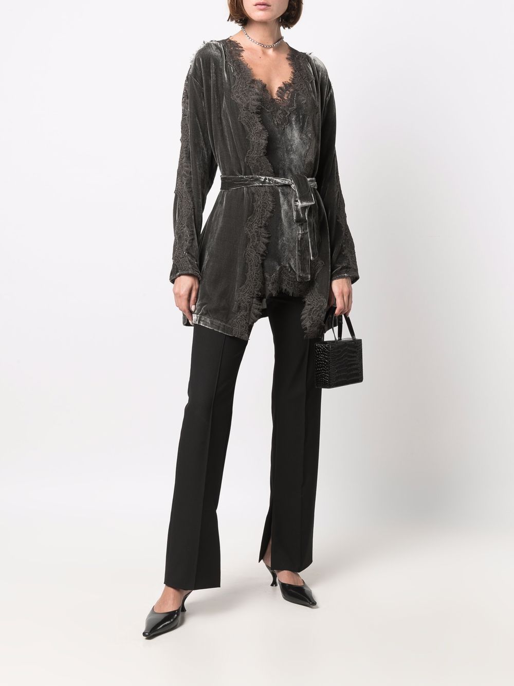 Gold Hawk Gold Hawk Velvet long duster