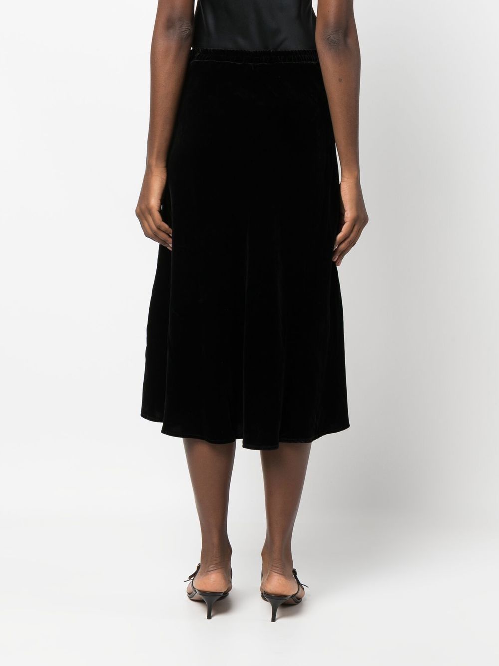 Gold Hawk Gold Hawk Velvet long skirt