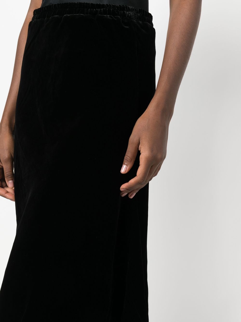 Gold Hawk Gold Hawk Velvet long skirt