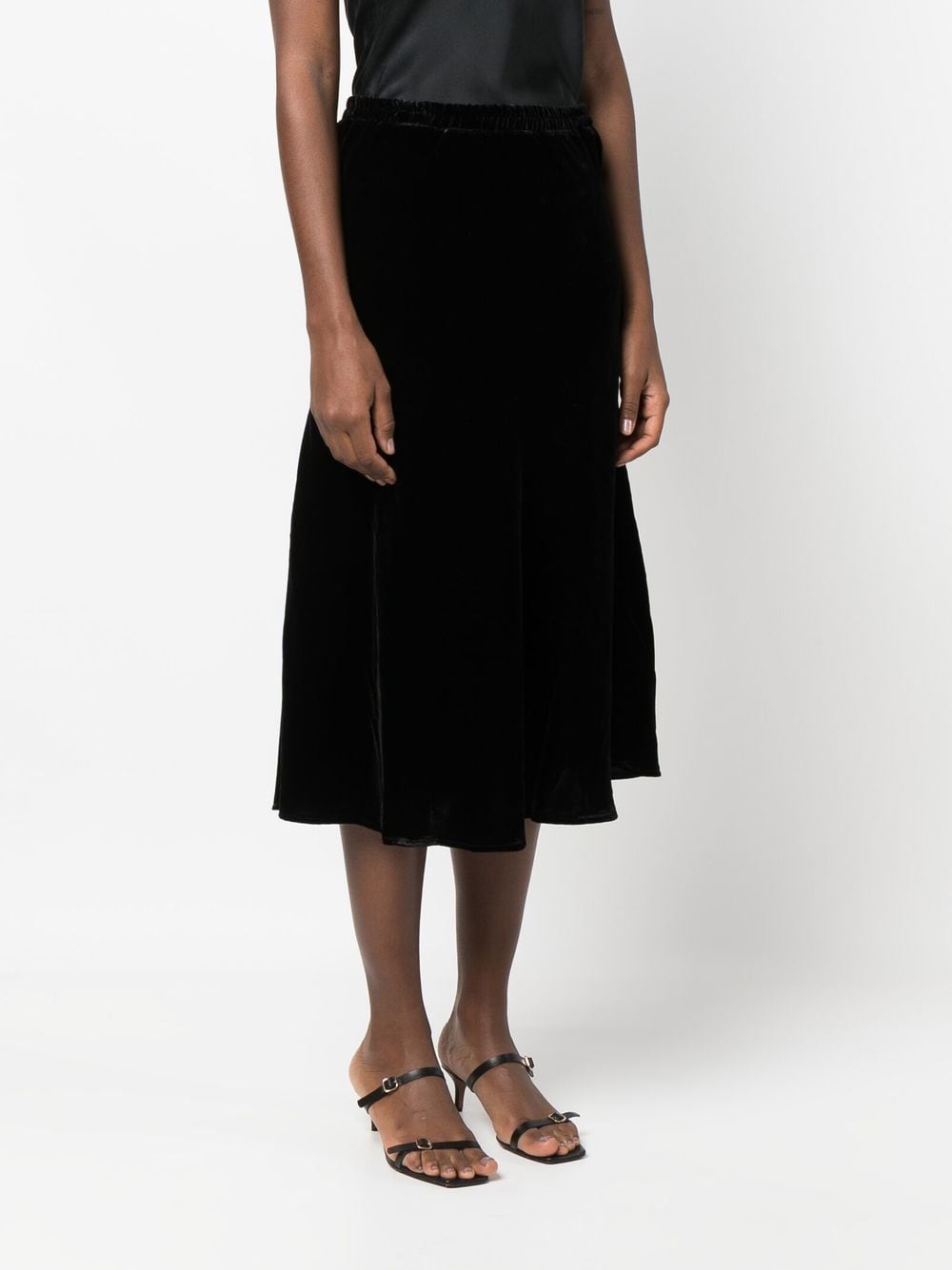 Gold Hawk Gold Hawk Velvet long skirt