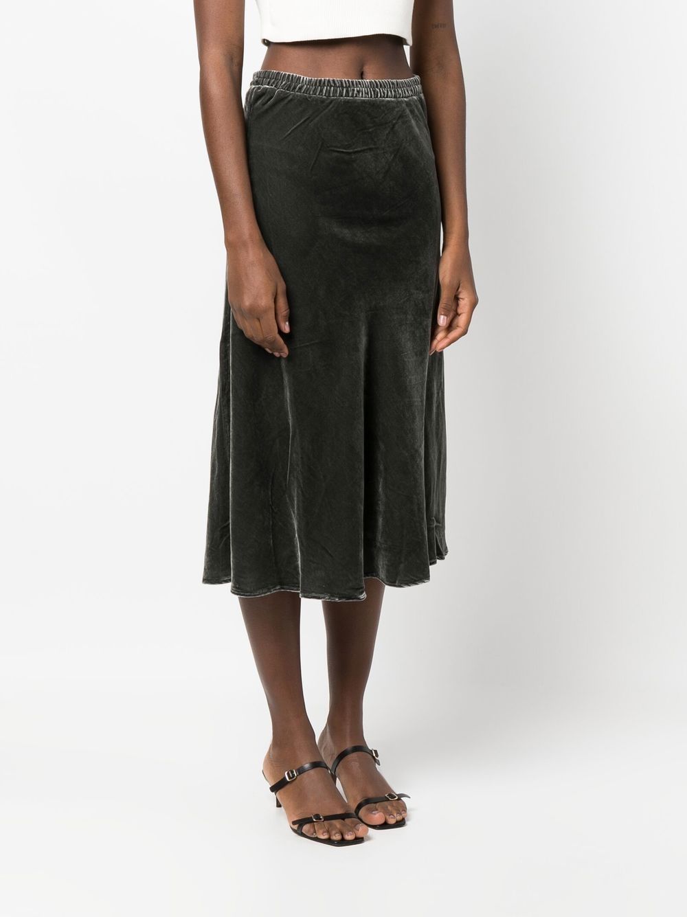 Gold Hawk Gold Hawk Velvet long skirt
