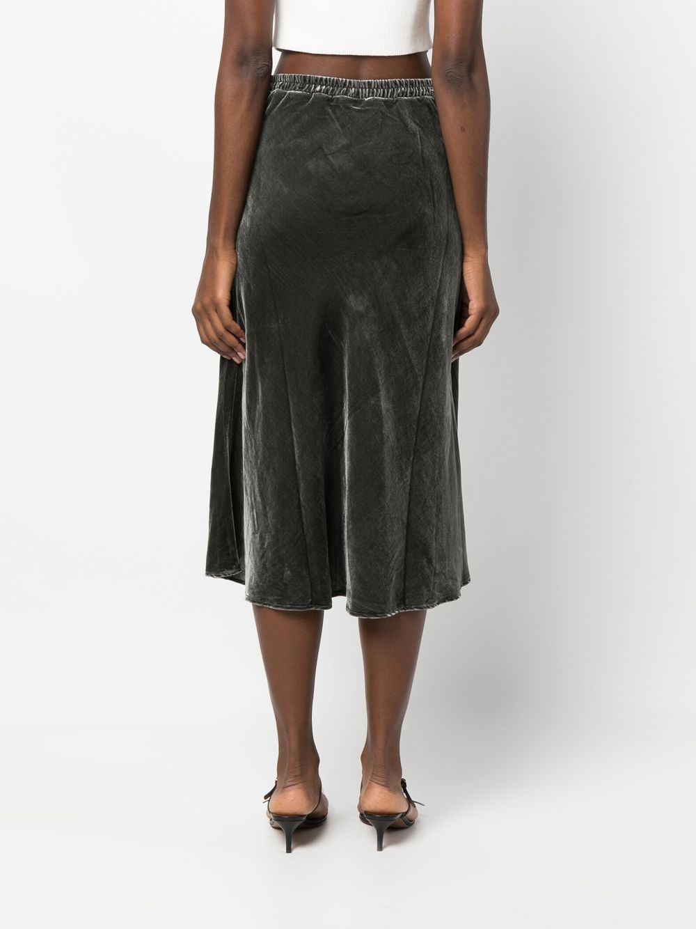 Gold Hawk Gold Hawk Velvet long skirt