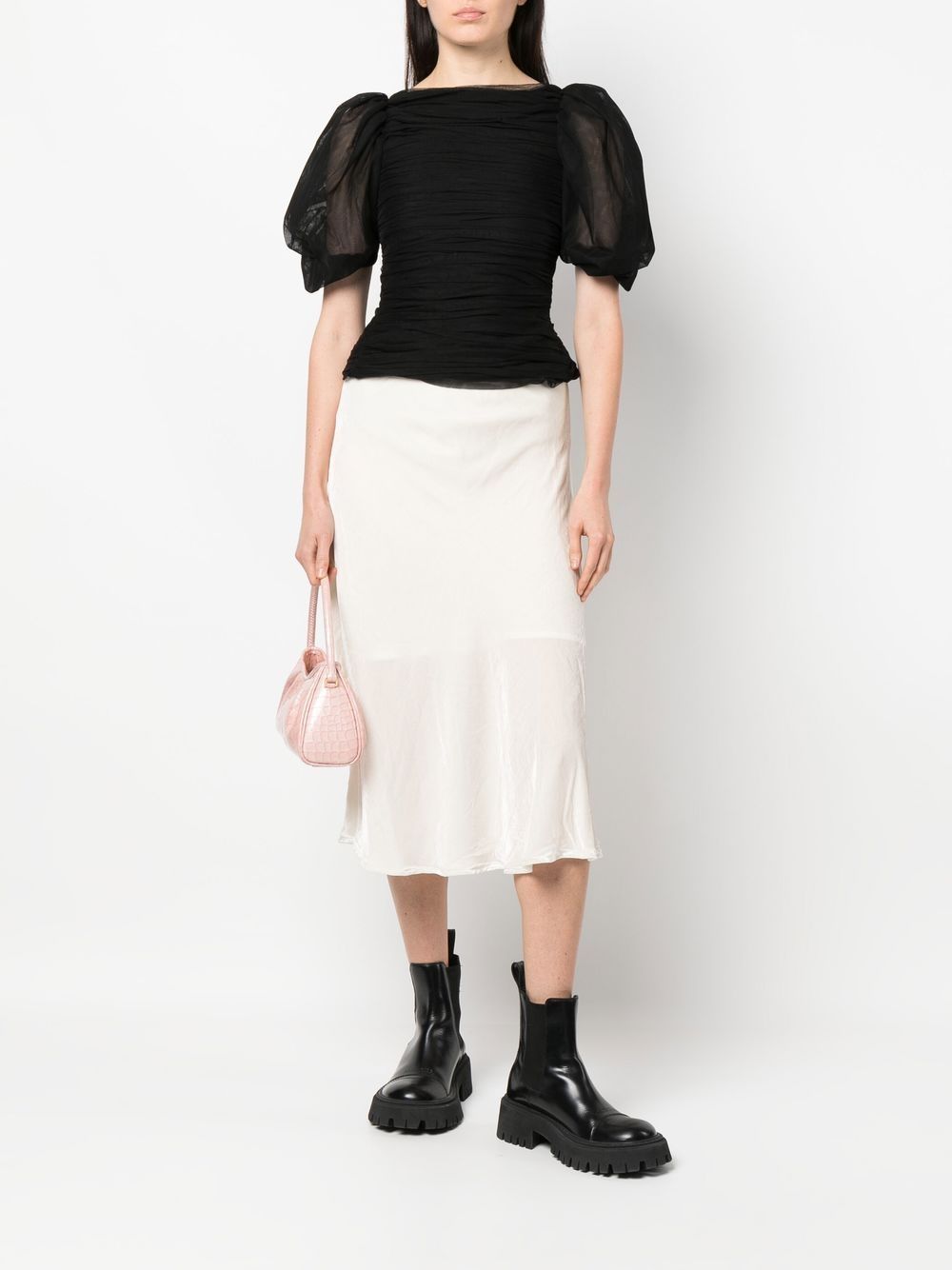 Gold Hawk Gold Hawk Velvet long skirt