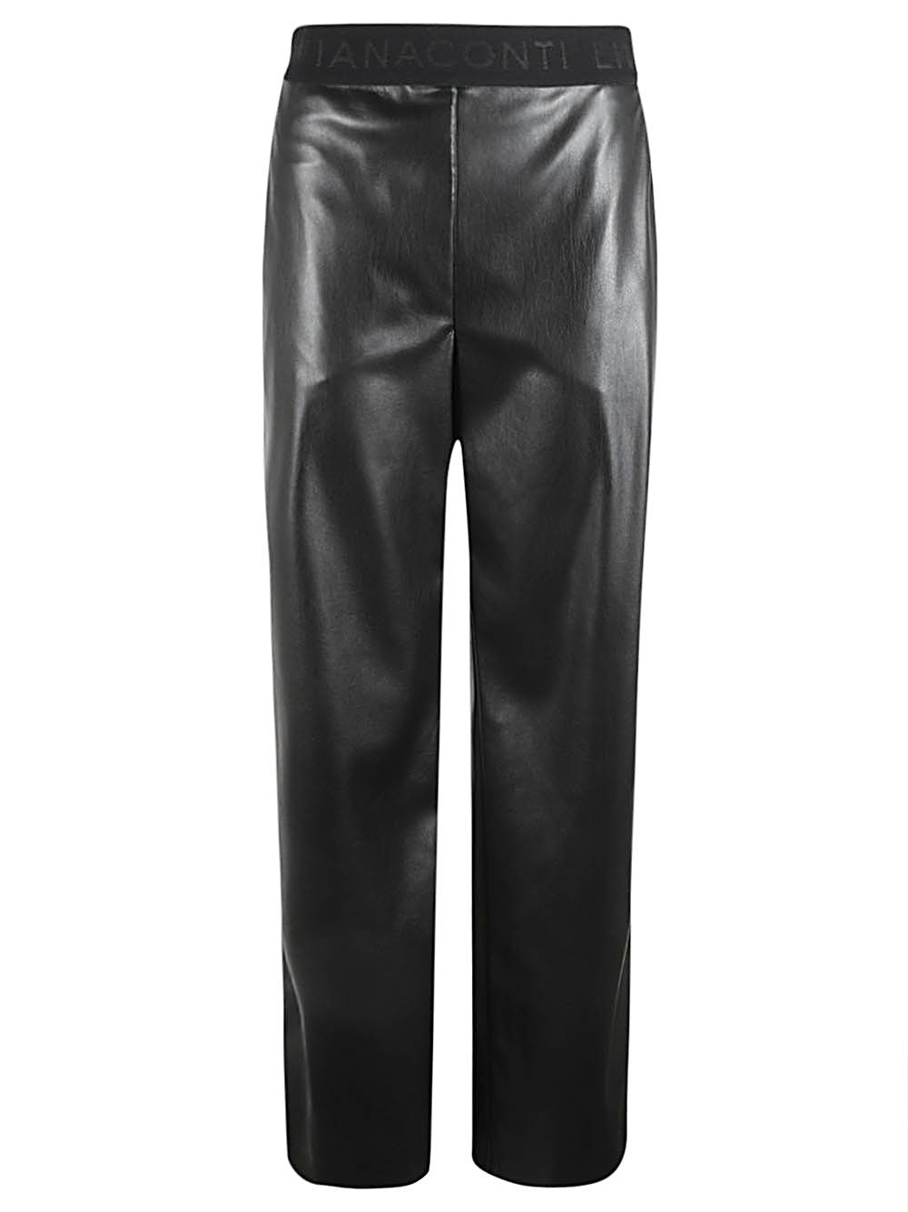 Liviana Conti Liviana Conti Faux leather trousers