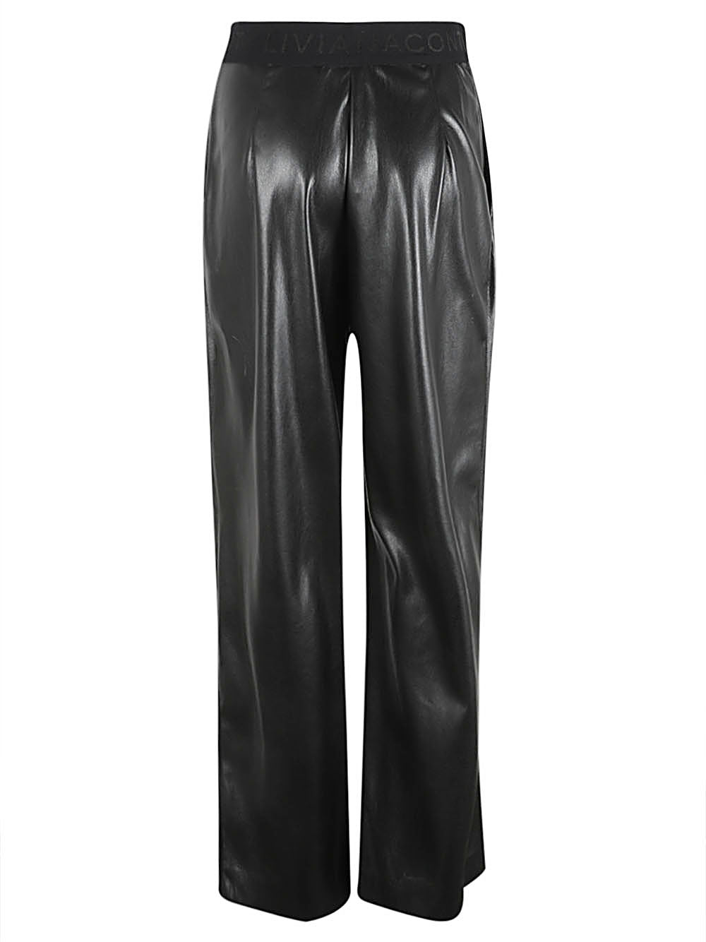 Liviana Conti Liviana Conti Faux leather trousers