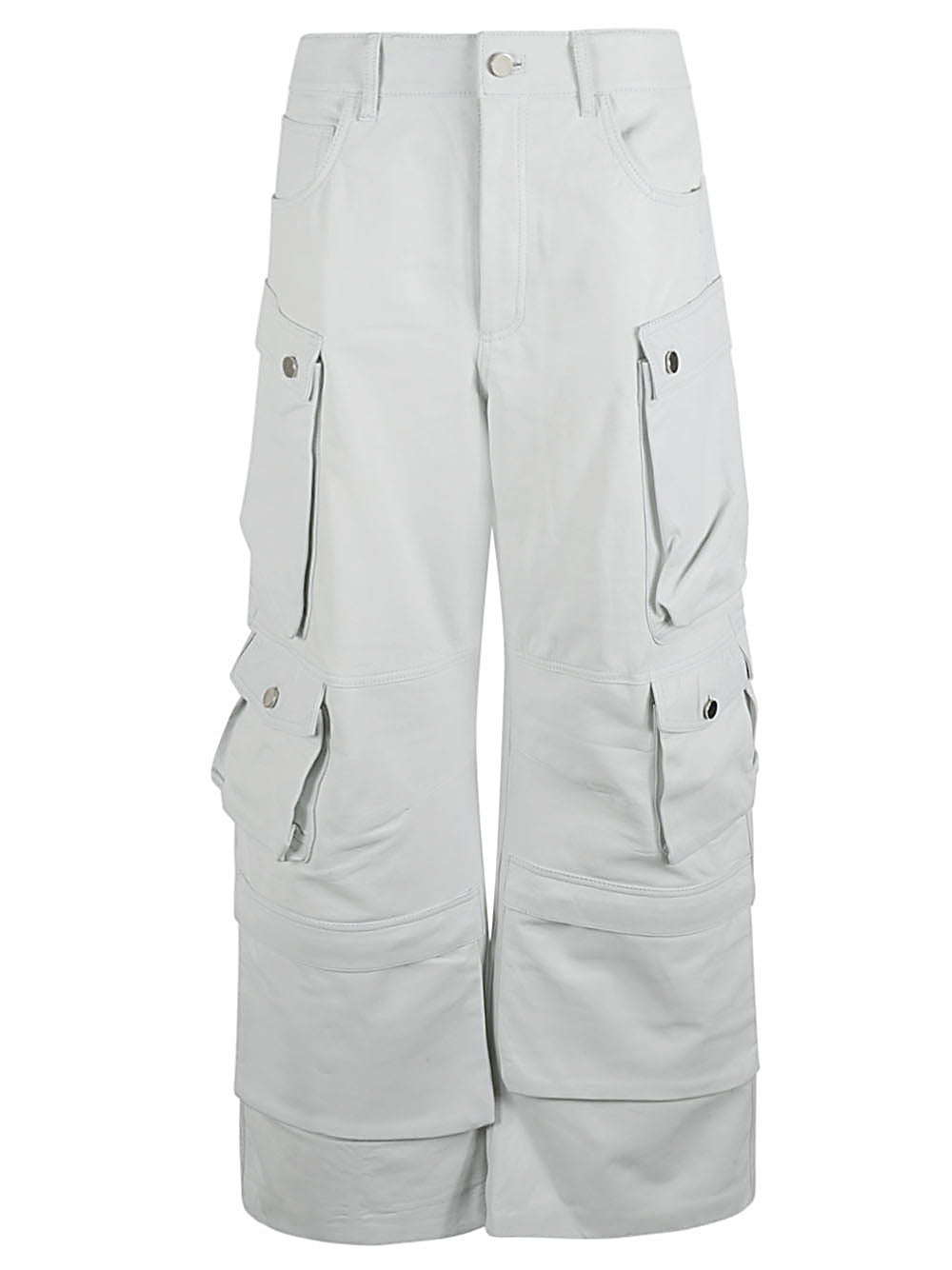 Fermas.Club Fermas.Club Leather cargo pants