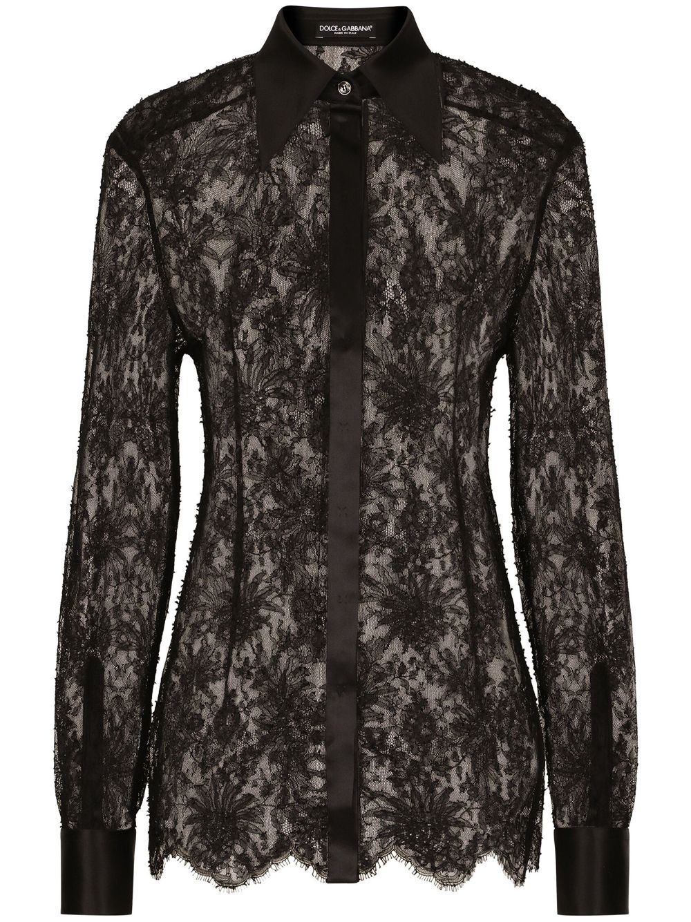 Dolce & Gabbana Semi-transparent shirt