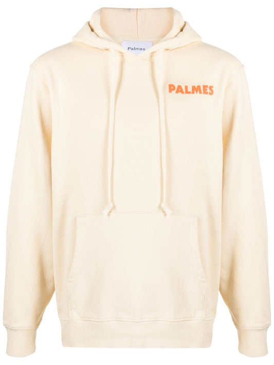 Palmes Palmes Logo organic cotton hoodie