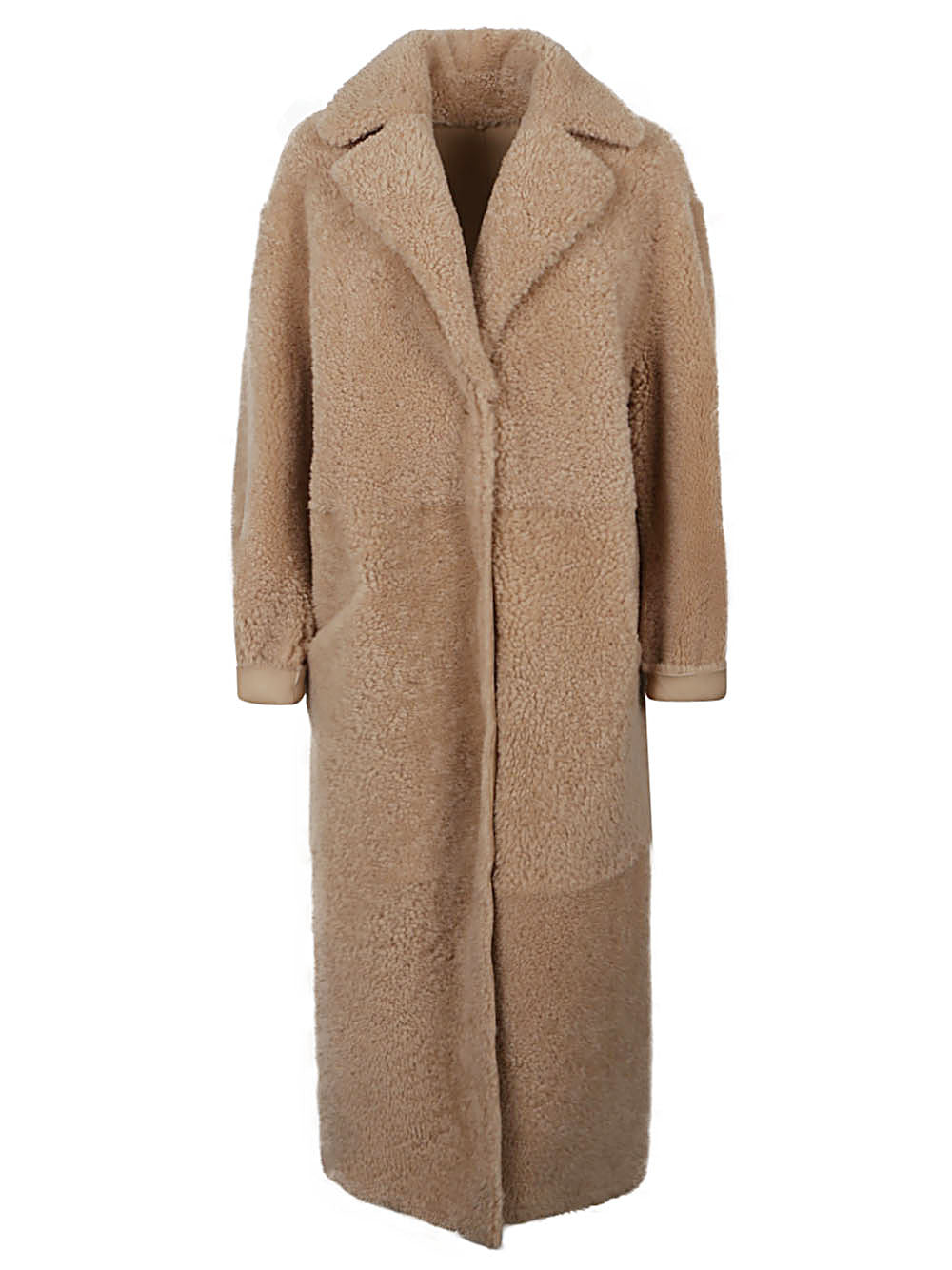 Enes Enes Allegra leather long coat