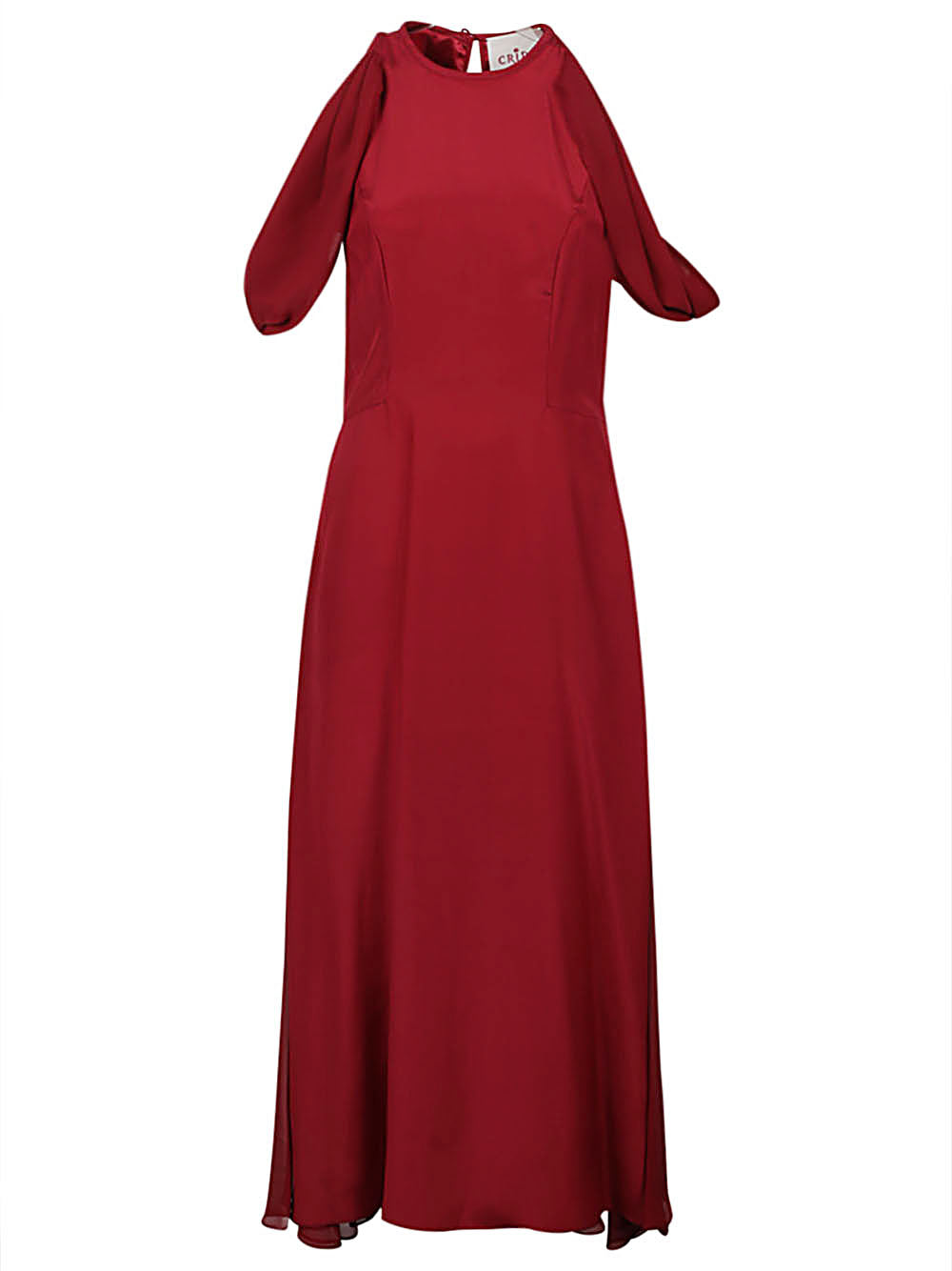 Crida Crida Silk midi dress