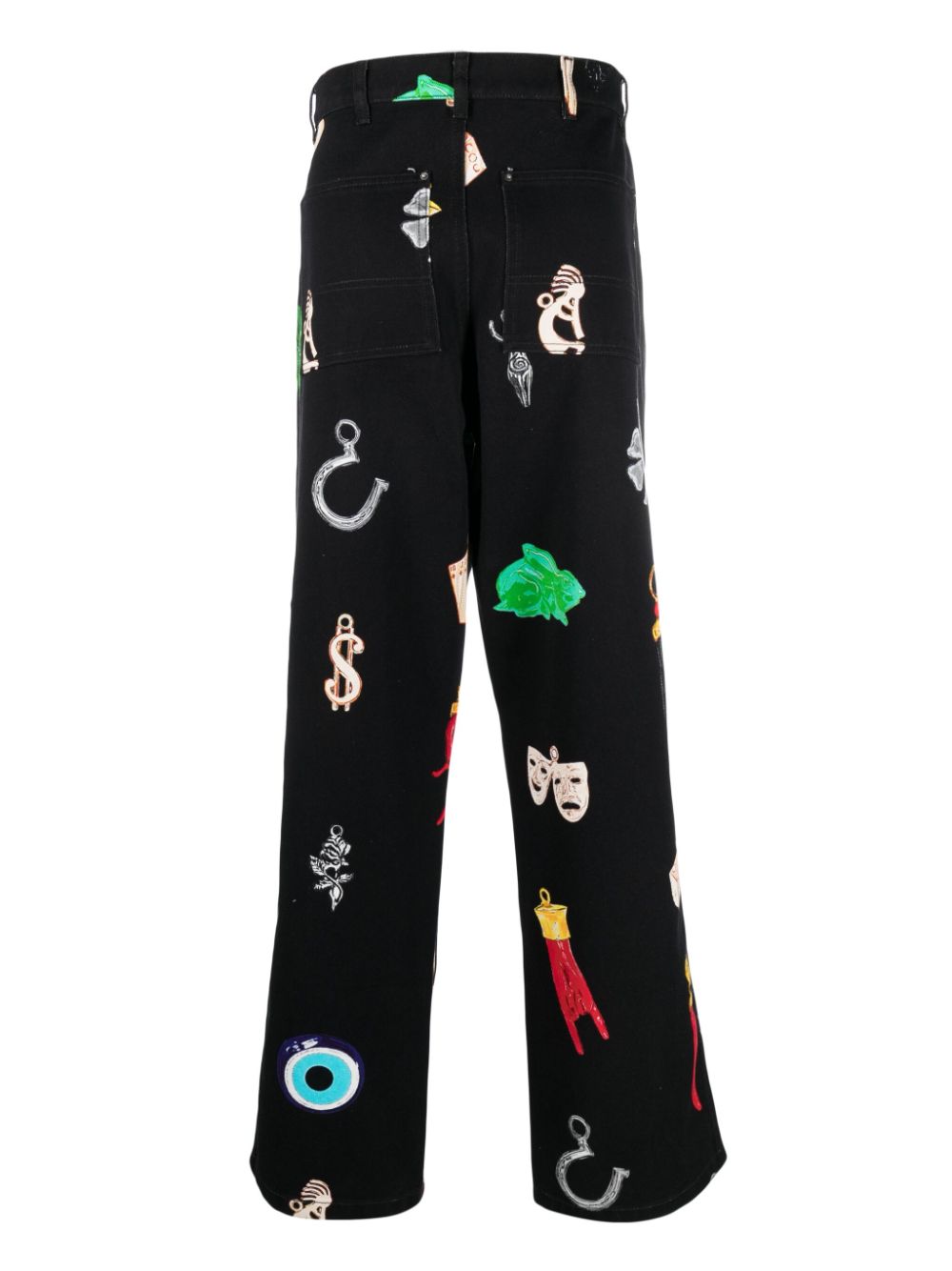 Sky High Farm Workwear Sky High Farm Workwear Printed denim jeans