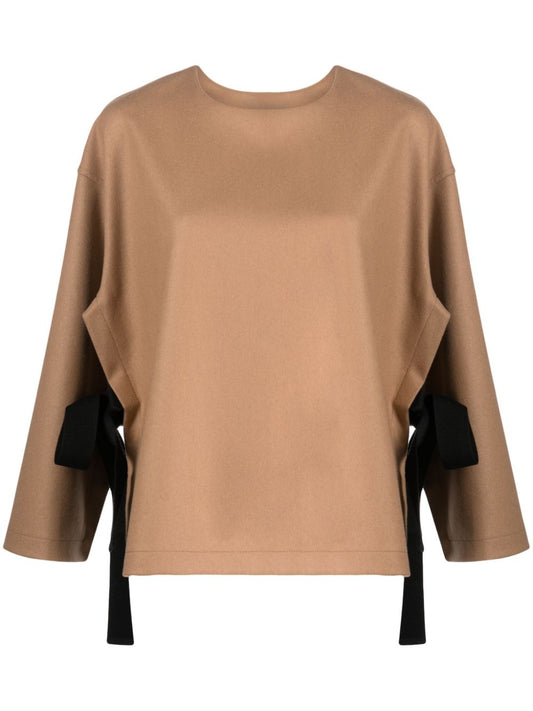 Erika Cavallini Semi-Couture Erika Cavallini Semi-Couture Nara wool blend blouse
