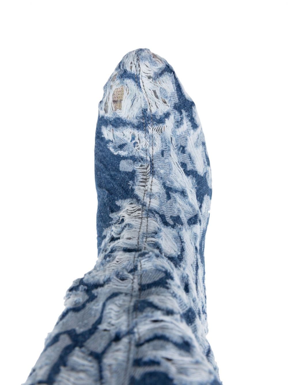 Masha Popova Masha Popova Boots with a worn-in denim effect