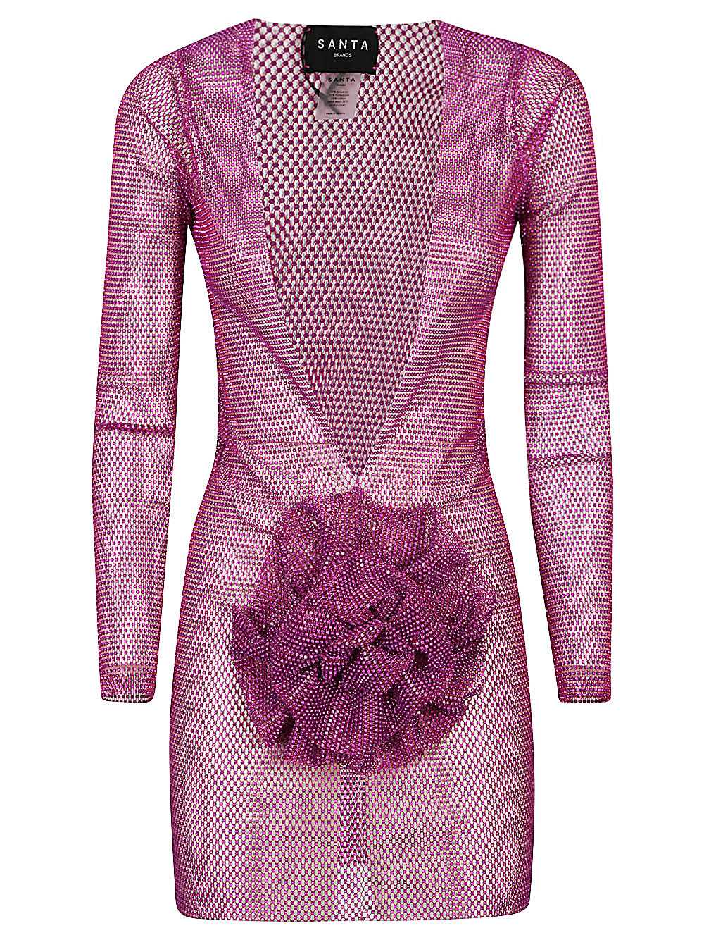 Santa Brand Santa Brand Flower-applique mini dress