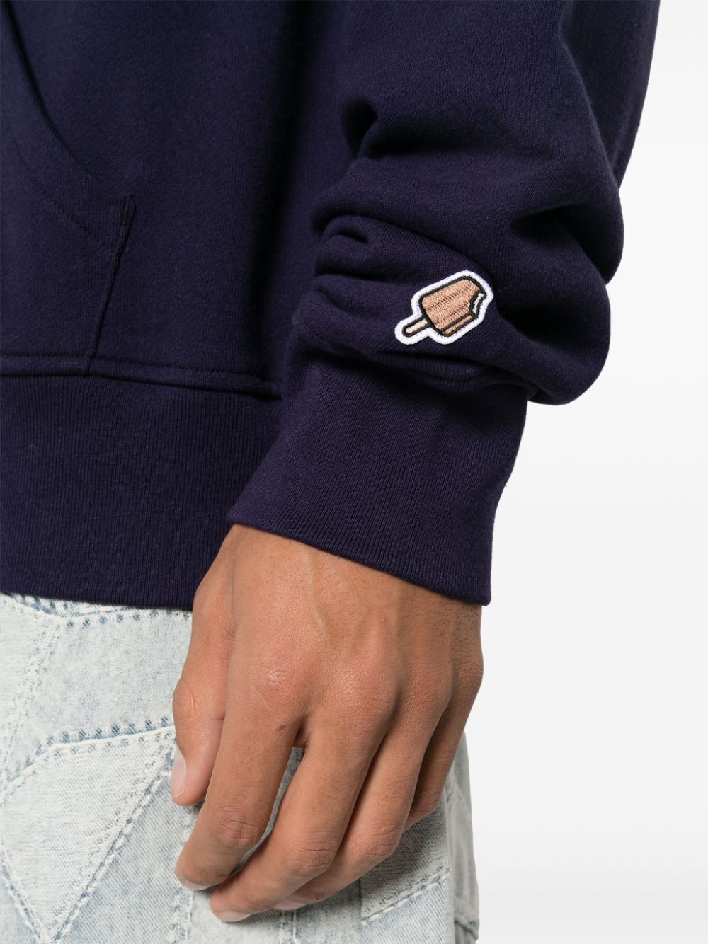 Icecream Icecream Cones&Bones printed hoodie