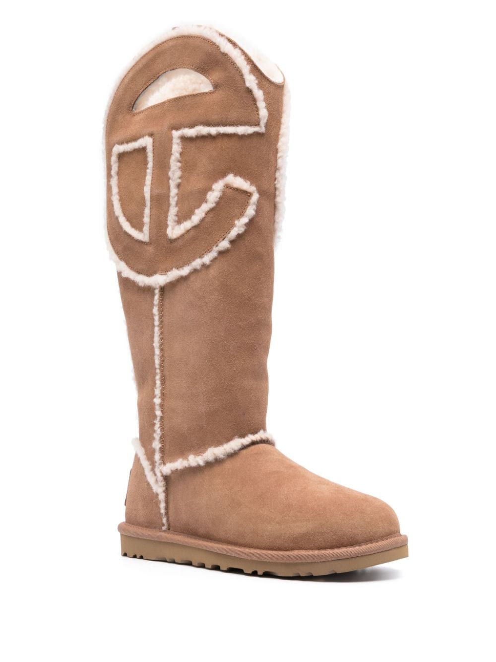 حذاء برقبة طويلة بشعار UGG X TELFAR