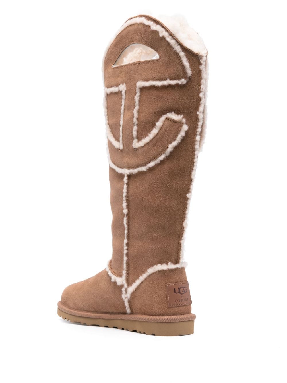 حذاء برقبة طويلة بشعار UGG X TELFAR