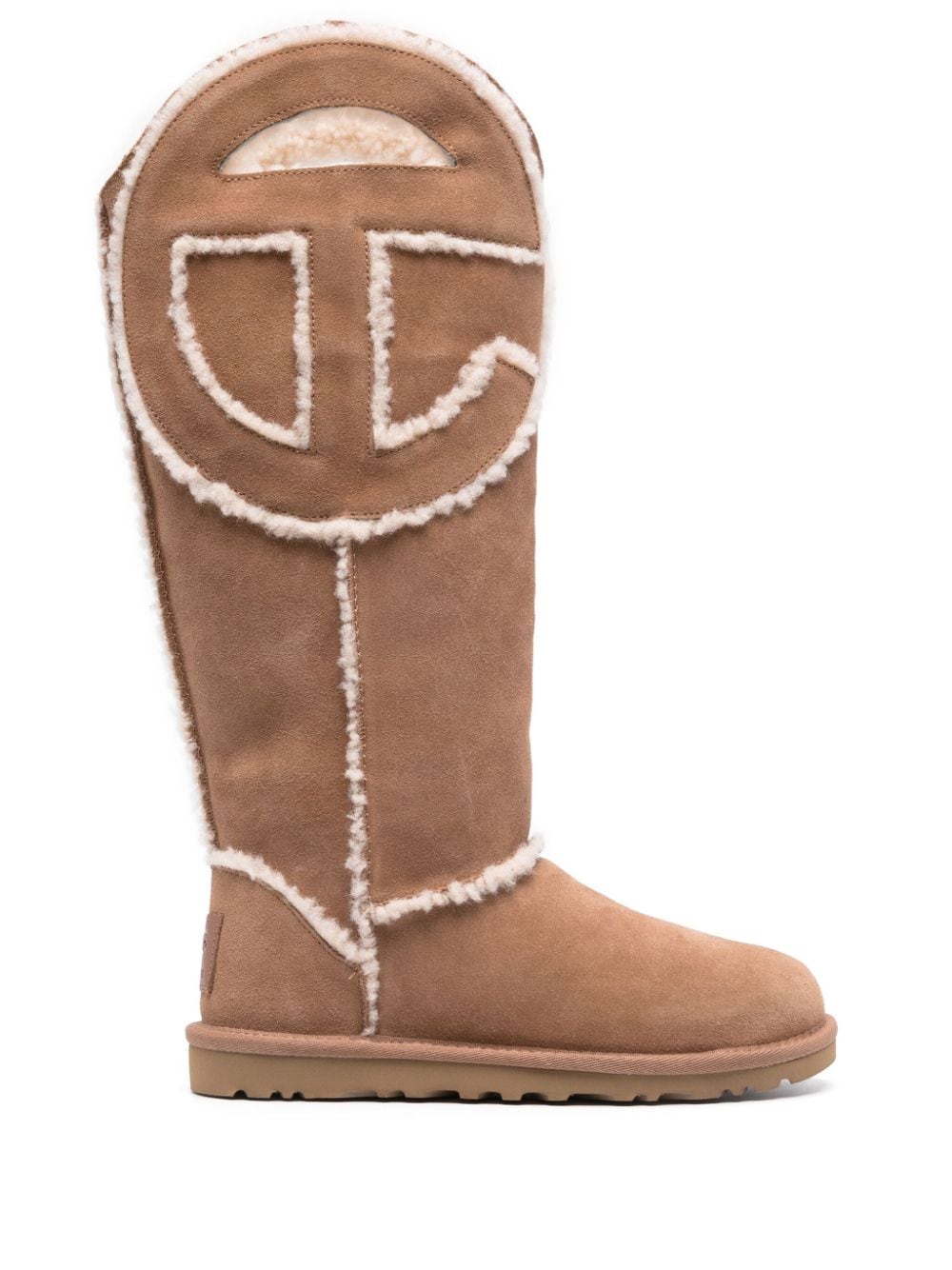 حذاء برقبة طويلة بشعار UGG X TELFAR