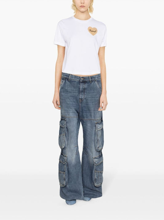 Dsquared2 Boxy-fit cotton t-shirt